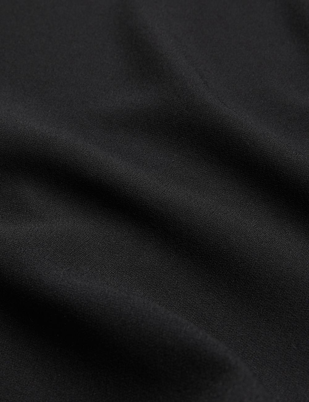 Black Ted Baker CHERIKA - Batwing Short Sleeve Satin Women Blouses | Canada  ZCI-261745