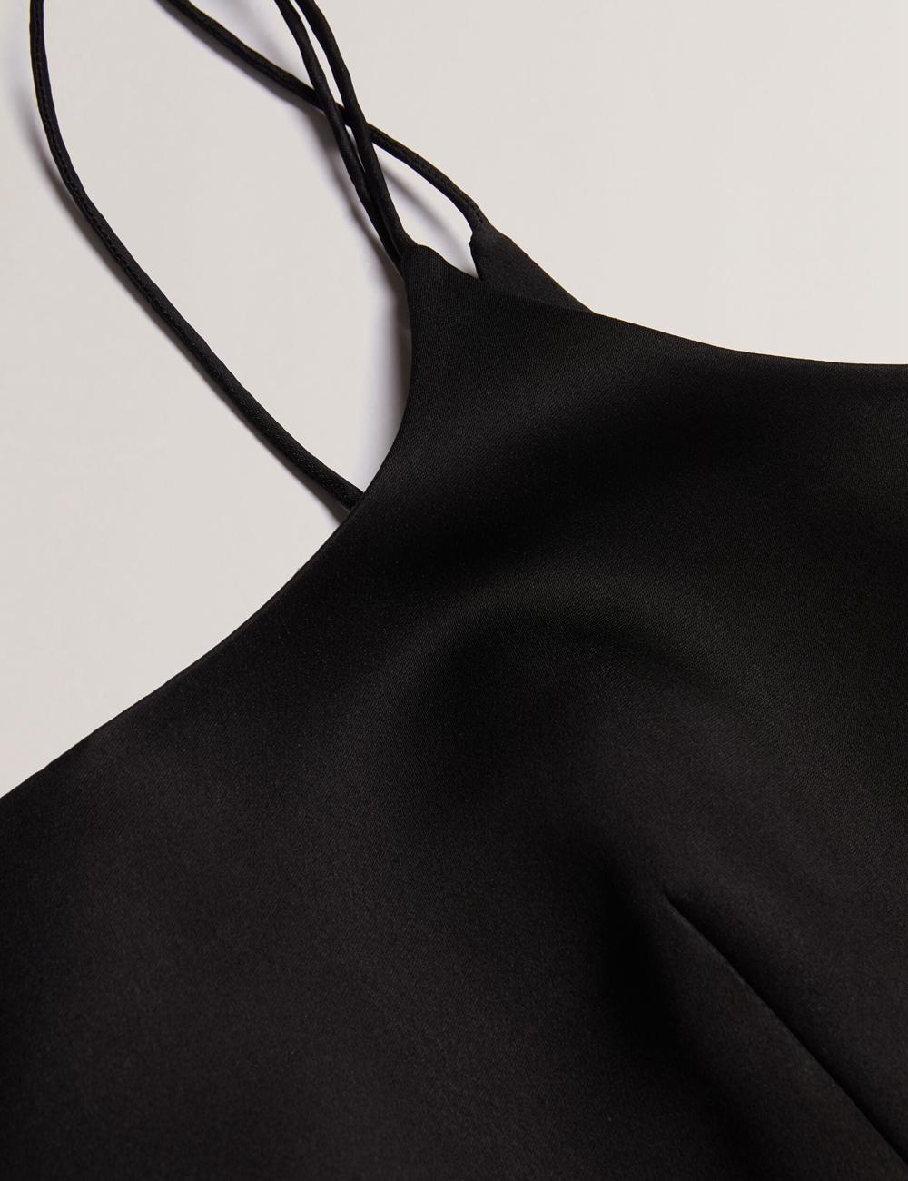 Black Ted Baker KAVALA - Strap Square Neck Women Mini Dresses | Canada  AVQ-361827