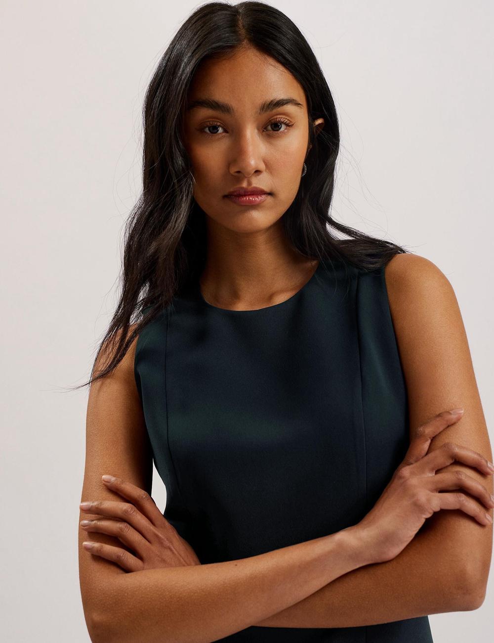 Black Ted Baker SORRAL - Line Tailored Women Mini Dresses | Canada  AJY-753961