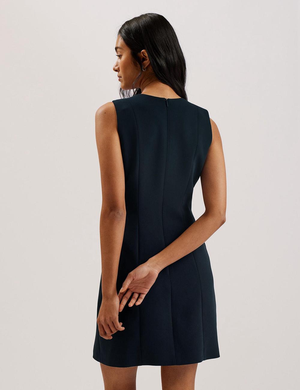 Black Ted Baker SORRAL - Line Tailored Women Mini Dresses | Canada  AJY-753961