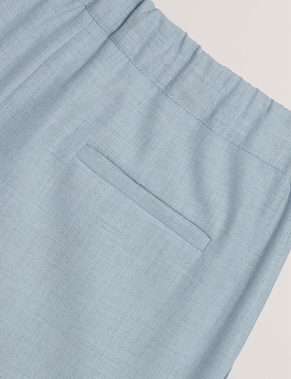 Blue Ted Baker BALLIA - Elasticated Waist Tailored Tapered Women Trousers | Canada  CQS-509316