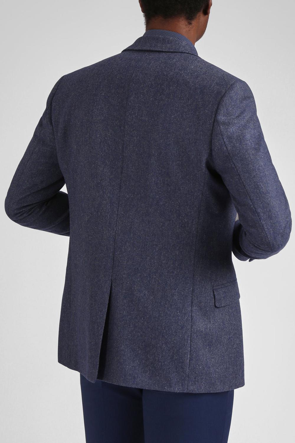 Blue Ted Baker TIANJS - Textured Wool Blend Tailored Men Blazers | Canada  LXP-318620