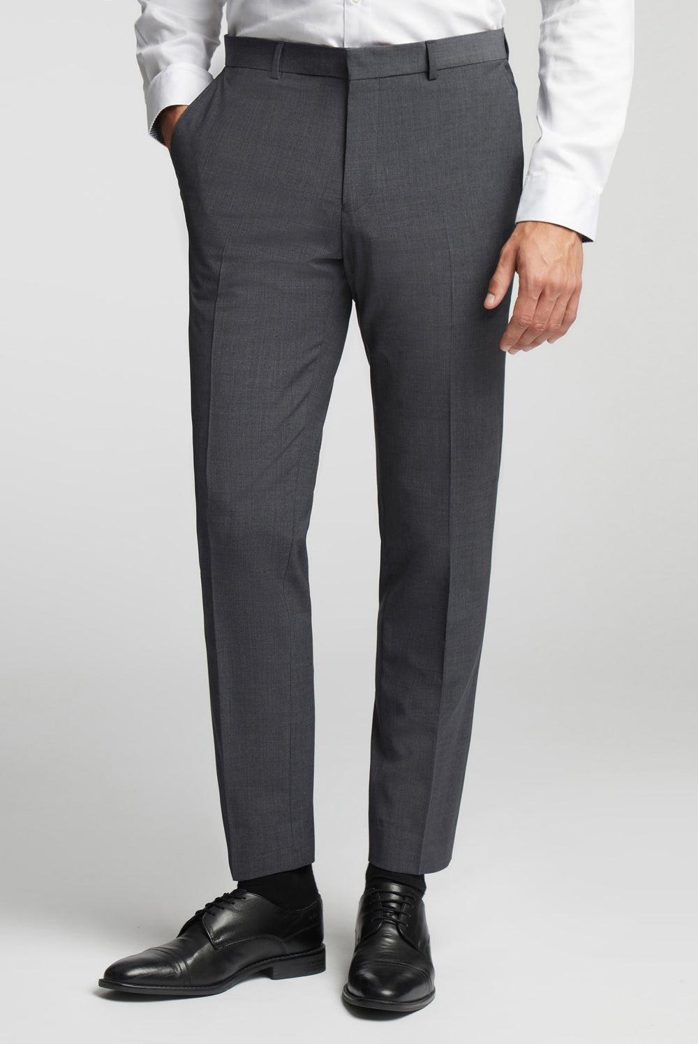 Charcoal Ted Baker PANAMA - Wool Blend Slim Fit Suit Men Trousers | Canada  TGU-564910
