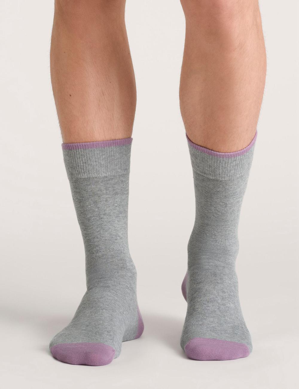Dark Green Ted Baker 3 Pack Geometric Check Crew Men Socks | Canada  KLJ-362978