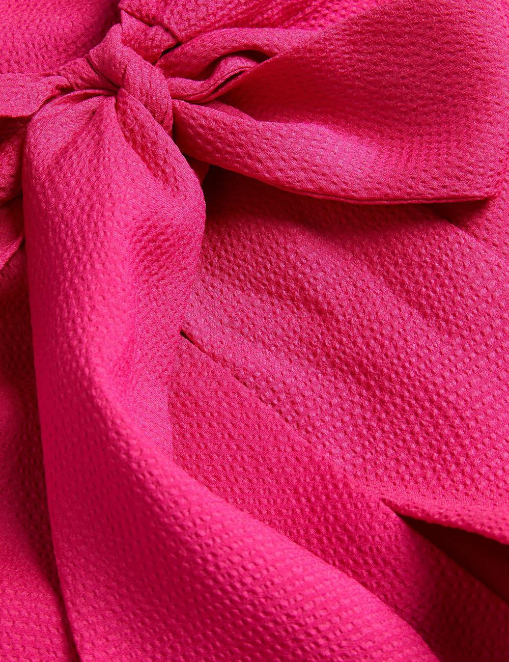 Fuchsia Ted Baker ANINI - Textured High Neck Sleeveless Top Women Blouses | Canada  SVL-240967