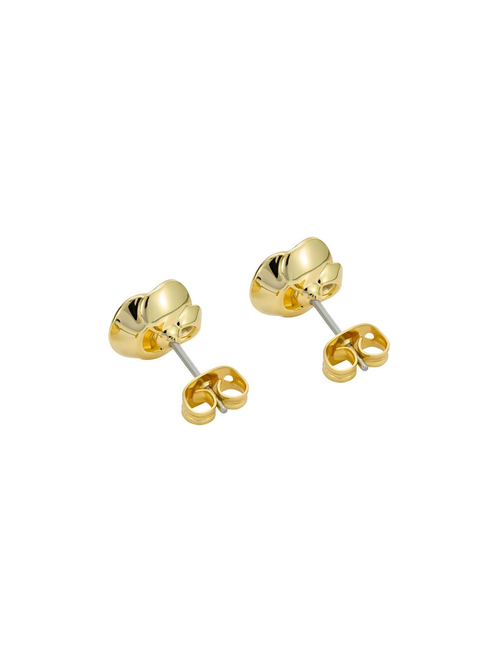 Gold Ted Baker FLO - Pearl Flower Stud Women Earrings | Canada  YBW-436721