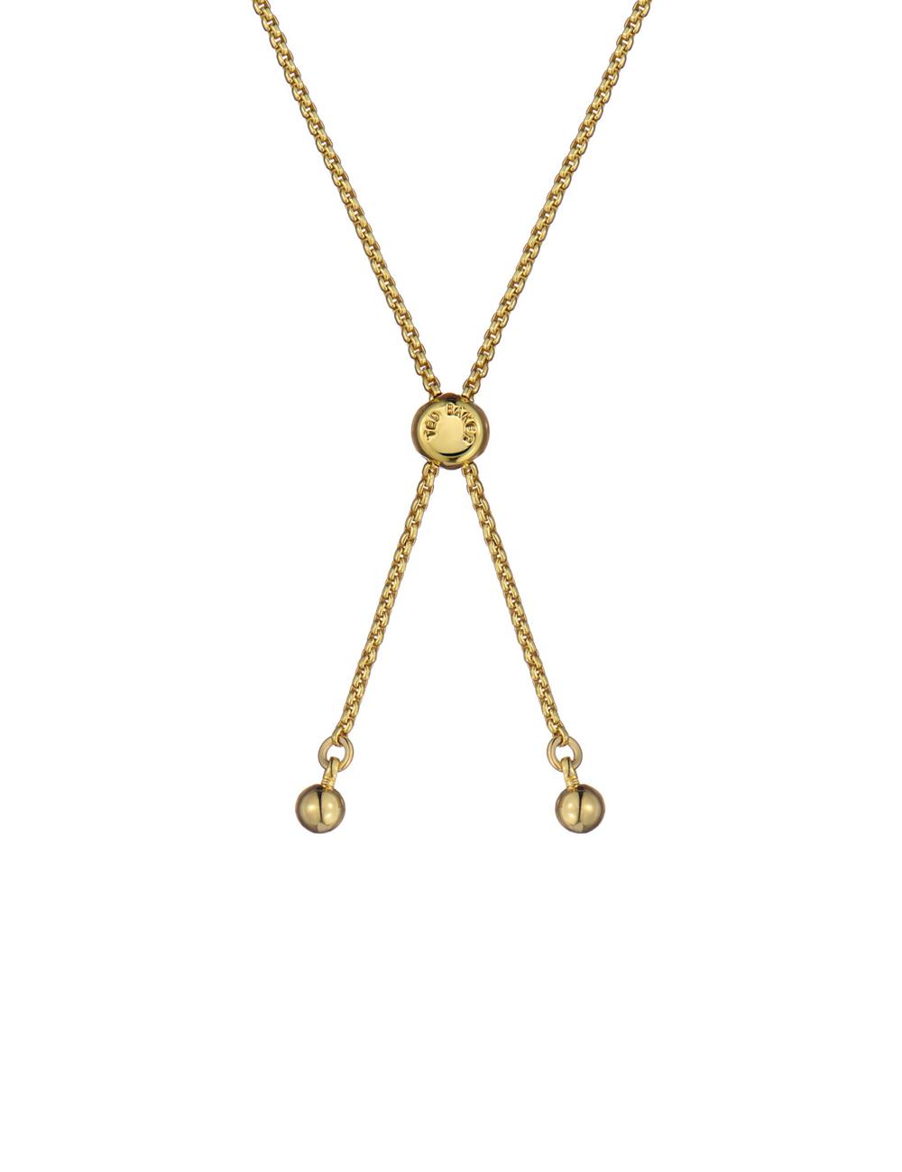 Gold Ted Baker MONELLE - Monogram Logo Coin Adjustable Women Bracelets | Canada  FQL-098746