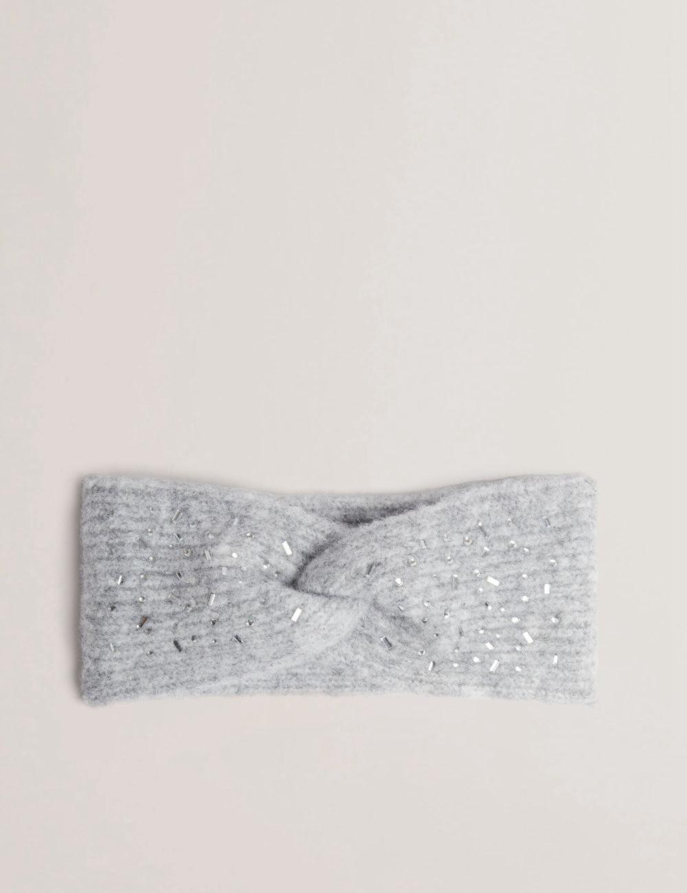 Grey Ted Baker PENAOPA - Rhinestone Detail Knitted Women Headbands | Canada  KAE-315862