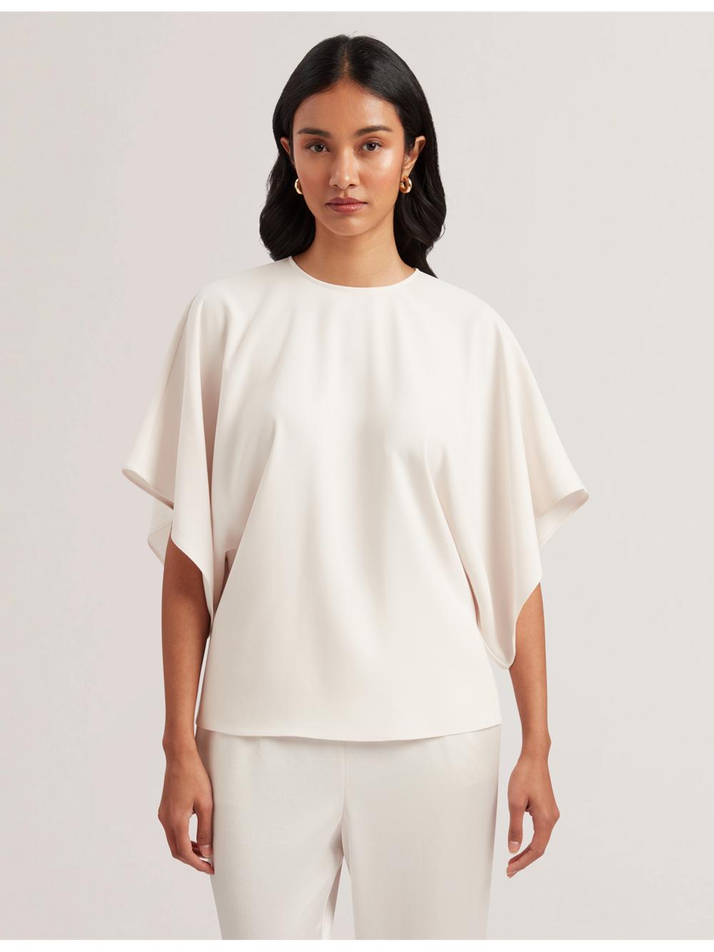 Ivory Ted Baker CHERIKA Women Blouses | Canada  PJN-240381