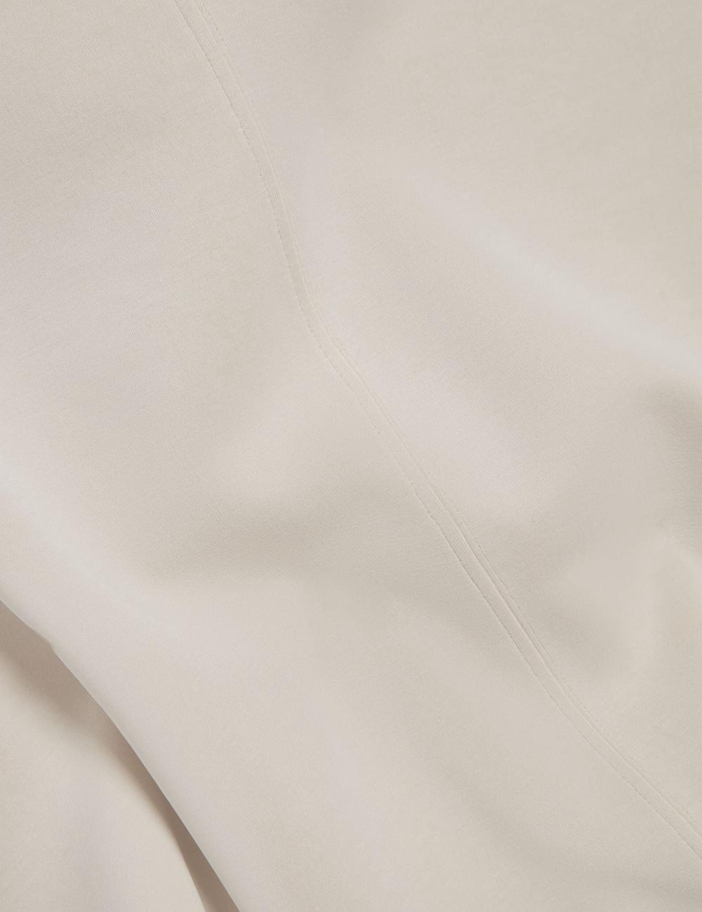 Ivory Ted Baker HALIYY - Funnel Neck Boxy Short Sleeve Women Sweatshirts | Canada  NUY-468925