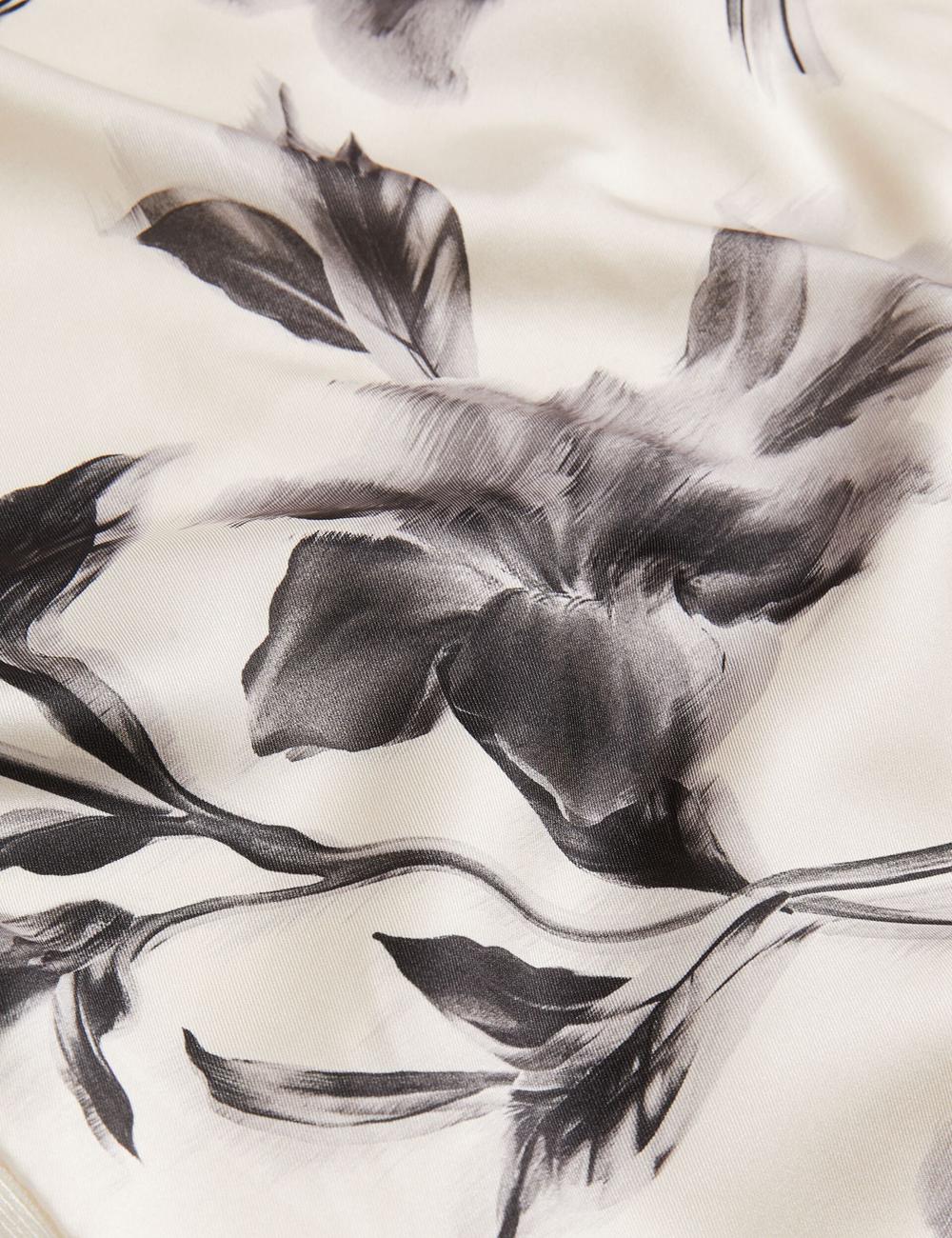 Ivory Ted Baker PERLOMA - Printed Woven Front Knitted Women Tank Tops | Canada  ENO-348175