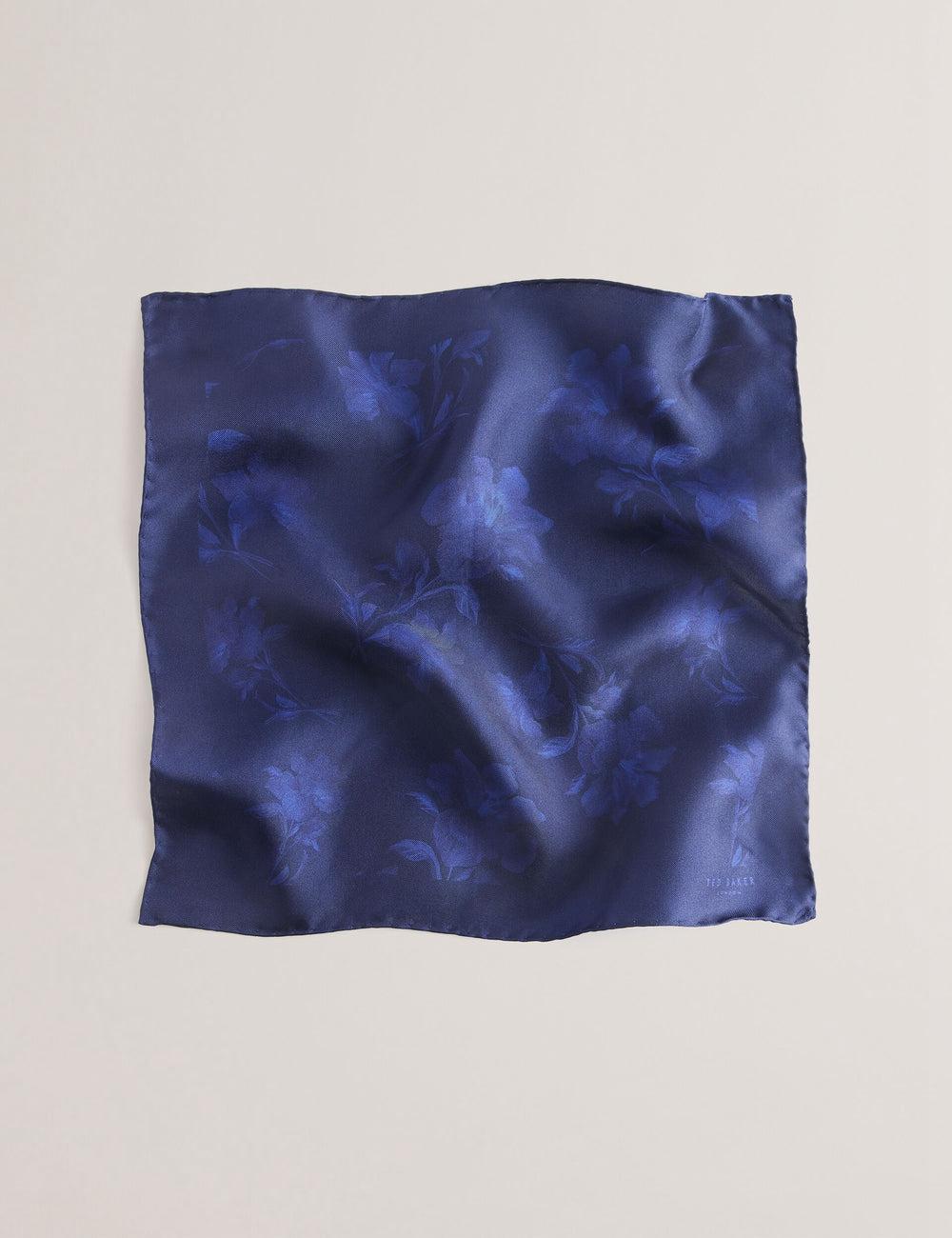Navy Ted Baker AUSTINS - Two Tone Floral Silk Pocket Men Pocket Squares | Canada  PQG-467285