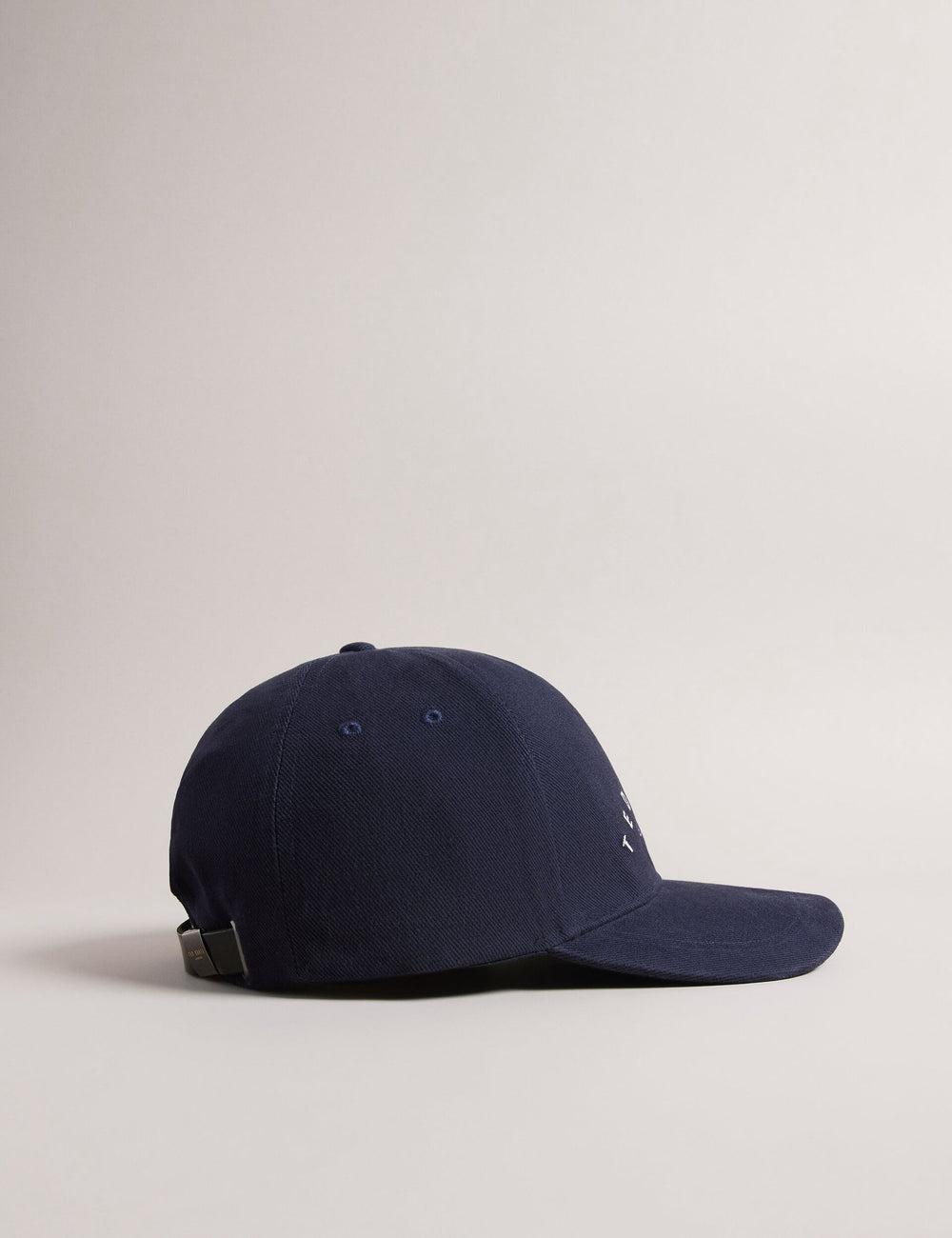 Navy Ted Baker FRREDDI - Embroidered Logo Canvas Men Baseball Caps | Canada  WJO-426917