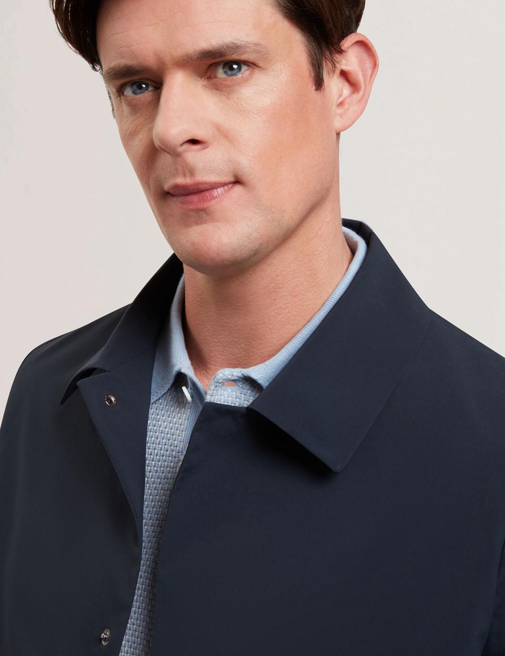 Navy Ted Baker HUMMELS - Lightweight Short City Mac Men Jackets | Canada  YKR-132809