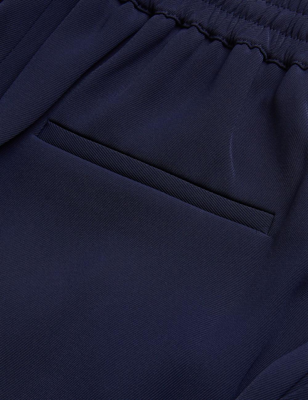 Navy Ted Baker LILIAAH - Wide Leg Tailored Women Joggers | Canada  IEP-574921