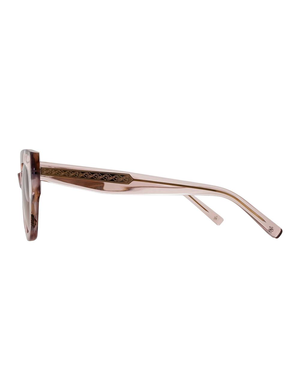 Pink Ted Baker CORAL - Chunky Cat Eye Acetate Women Sunglasses | Canada  RNW-689471