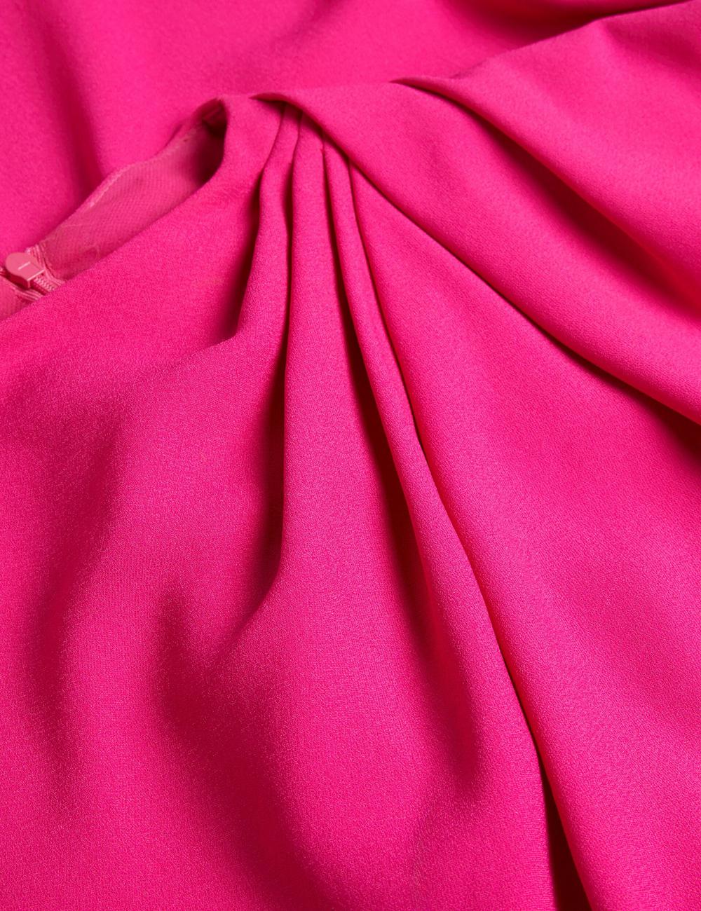 Pink Ted Baker EREAS - Drape Neckline Cap Sleeve Women Maxi Dresses | Canada  YGD-869123