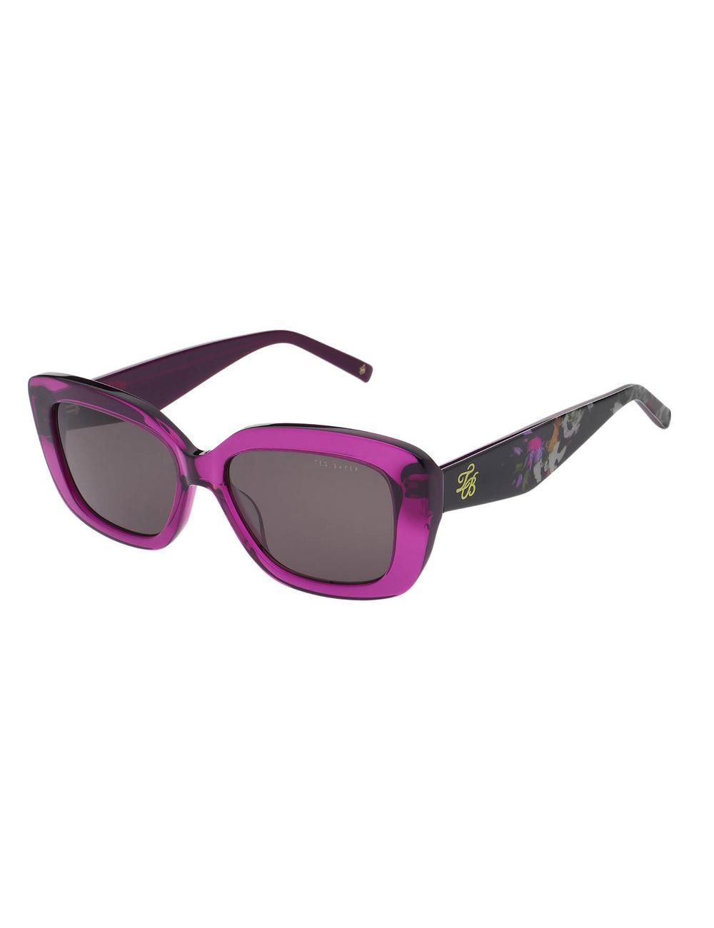 Purple Ted Baker SUMMER - Print Detail Chunky Wrap Women Sunglasses | Canada  ODB-569107