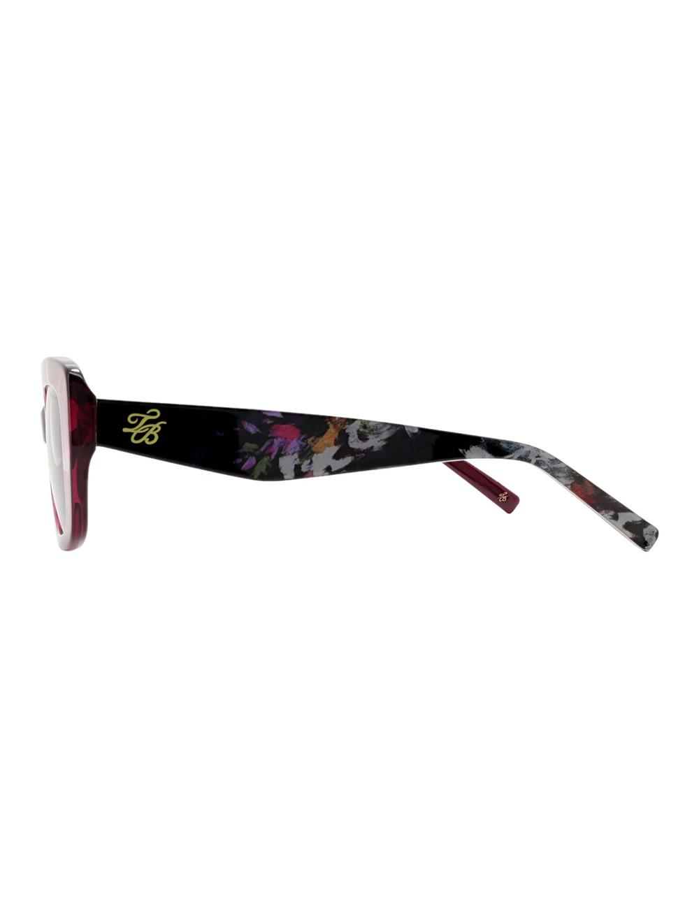 Purple Ted Baker SUMMER - Print Detail Chunky Wrap Women Sunglasses | Canada  ODB-569107