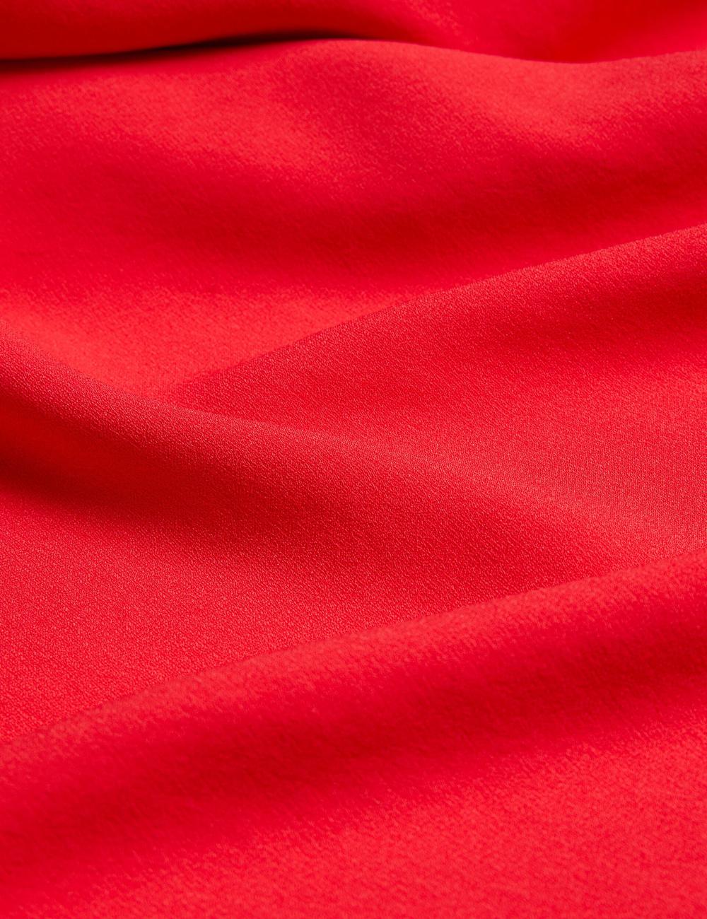 Red Ted Baker AISLI - One Shoulder Woven Women Maxi Dresses | Canada  IHQ-175390
