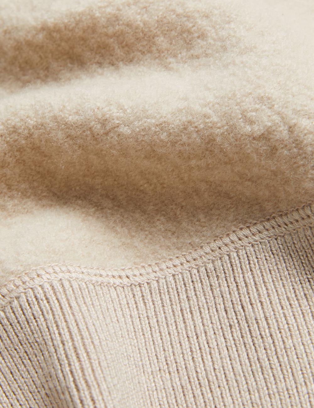 Taupe Ted Baker OLMSTE - Boucle Wool Blend Crew Neck Men Jumpers | Canada  AWJ-719263