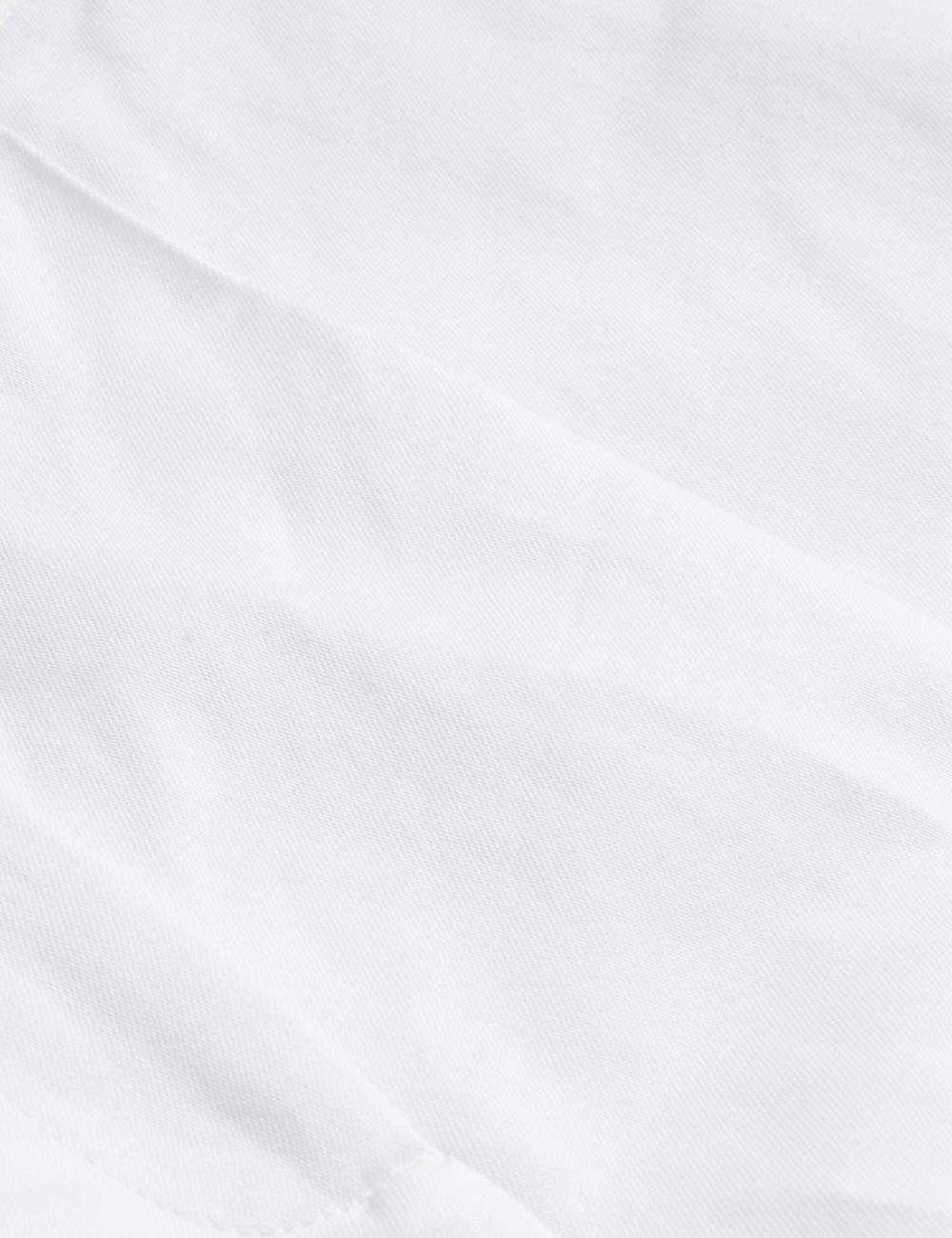 White Ted Baker MUSUBT - Linen Cotton High Waisted Tailored Women Trousers | Canada  QEO-286359