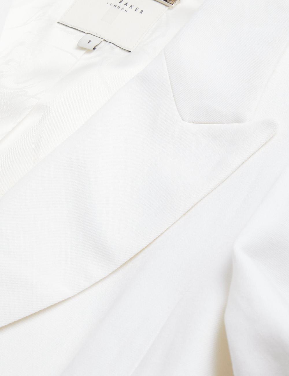 White Ted Baker MUSUB - Tailored with Faux Pockets Women Blazers | Canada  ZGX-792503